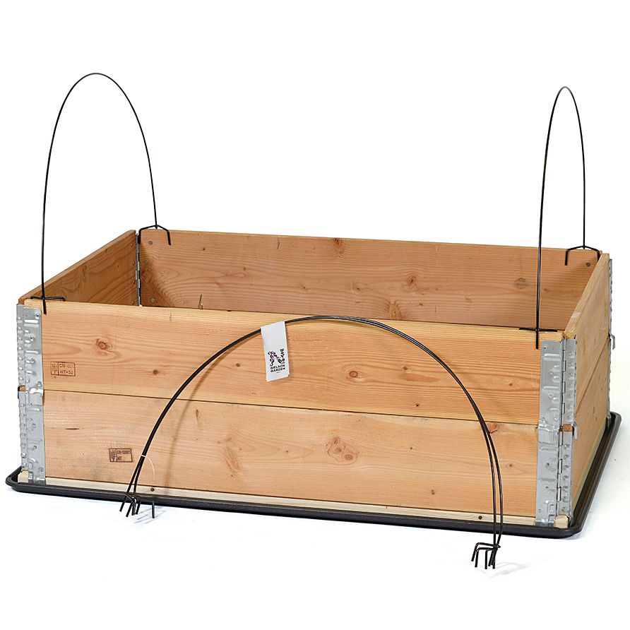 Fiberduksbåge svart 2 pack (orginal pallkrage)