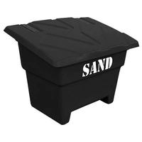 Sandlåda 350L 112x79x86 SVART