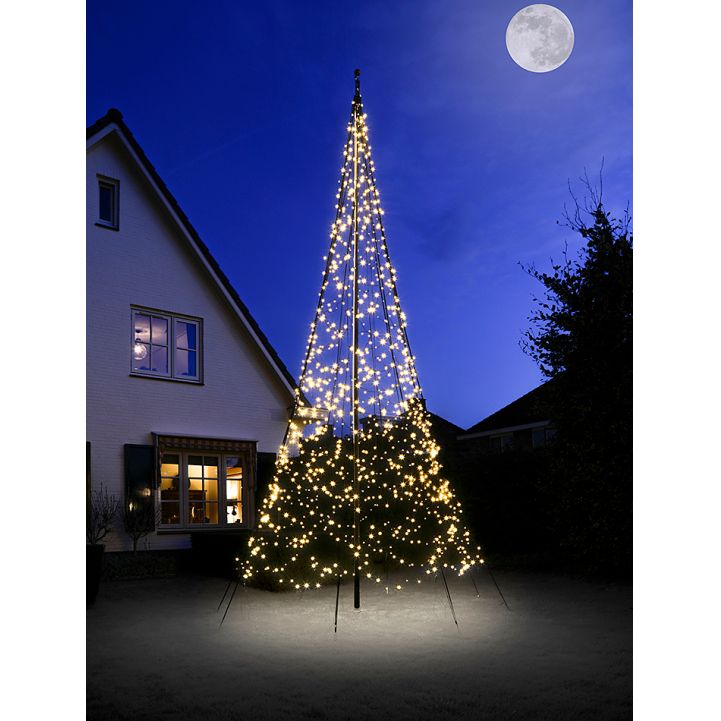Fairybell Ljusgran 10m-2000 LED (varmvit) utan stolpe