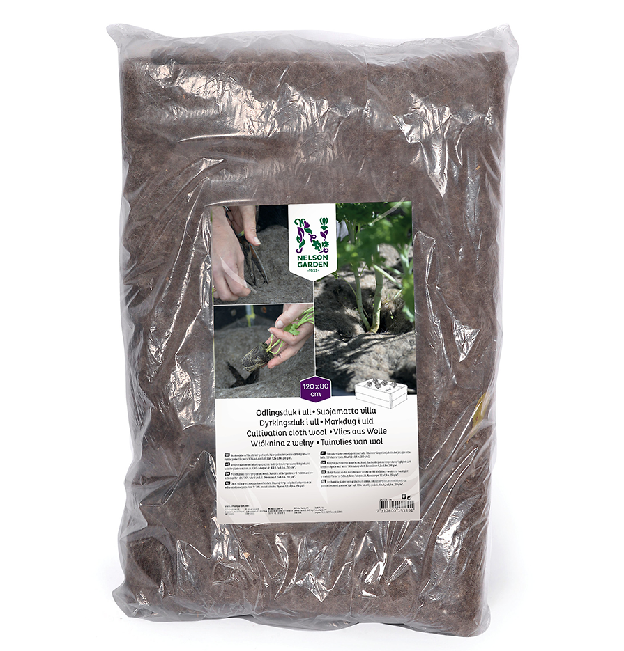 Odlingsduk ull 120x80cm 250g/kvm 5mm