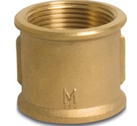 Muff MÄ 1 1/4 inv gänga 30 bar