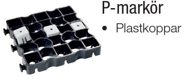 P- Markör/ plastkopp