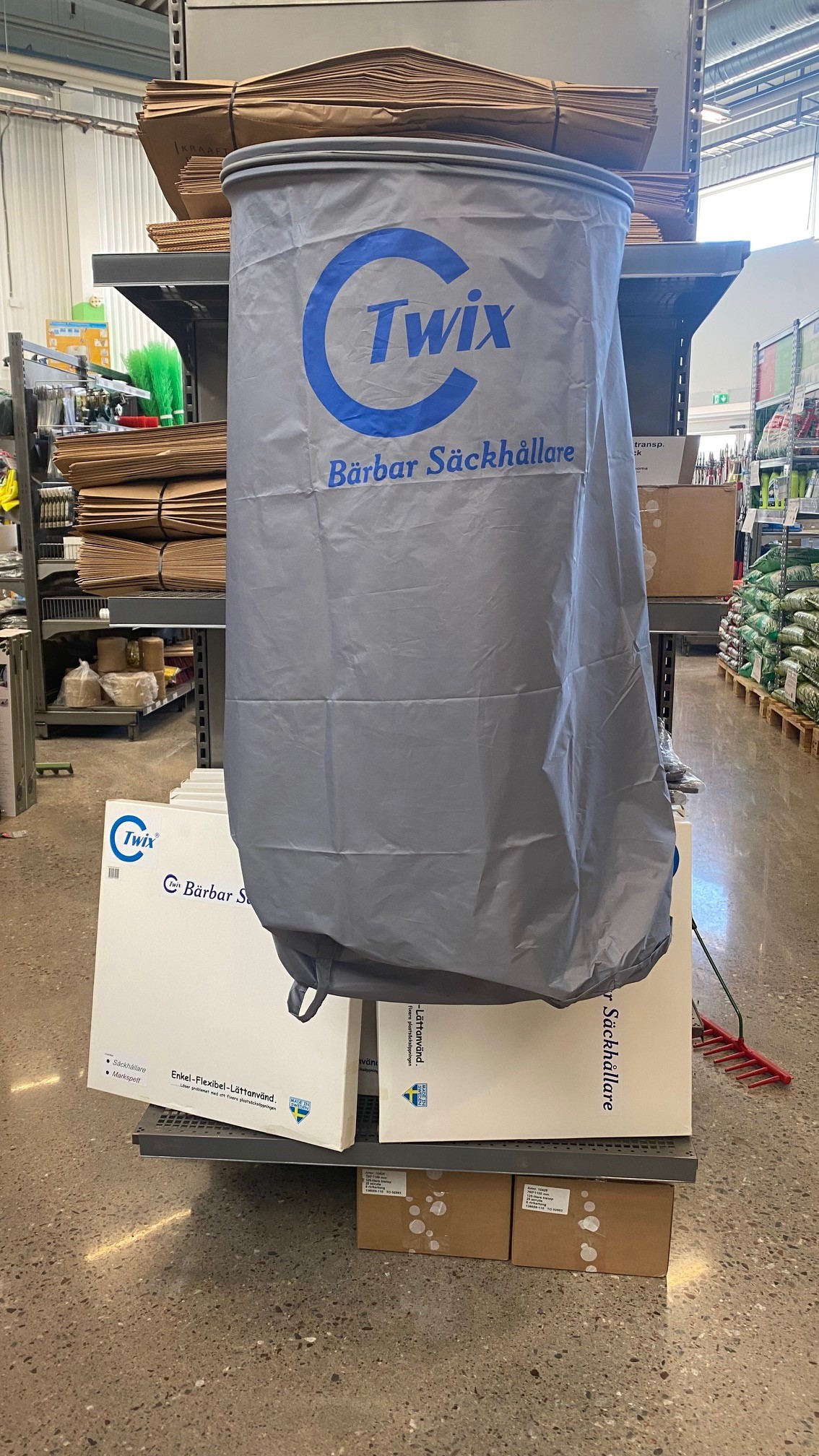 Formsydd Nylonsäck 200L till säckhållare