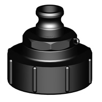 Adapter IBC S100x8-1 kamlock hane