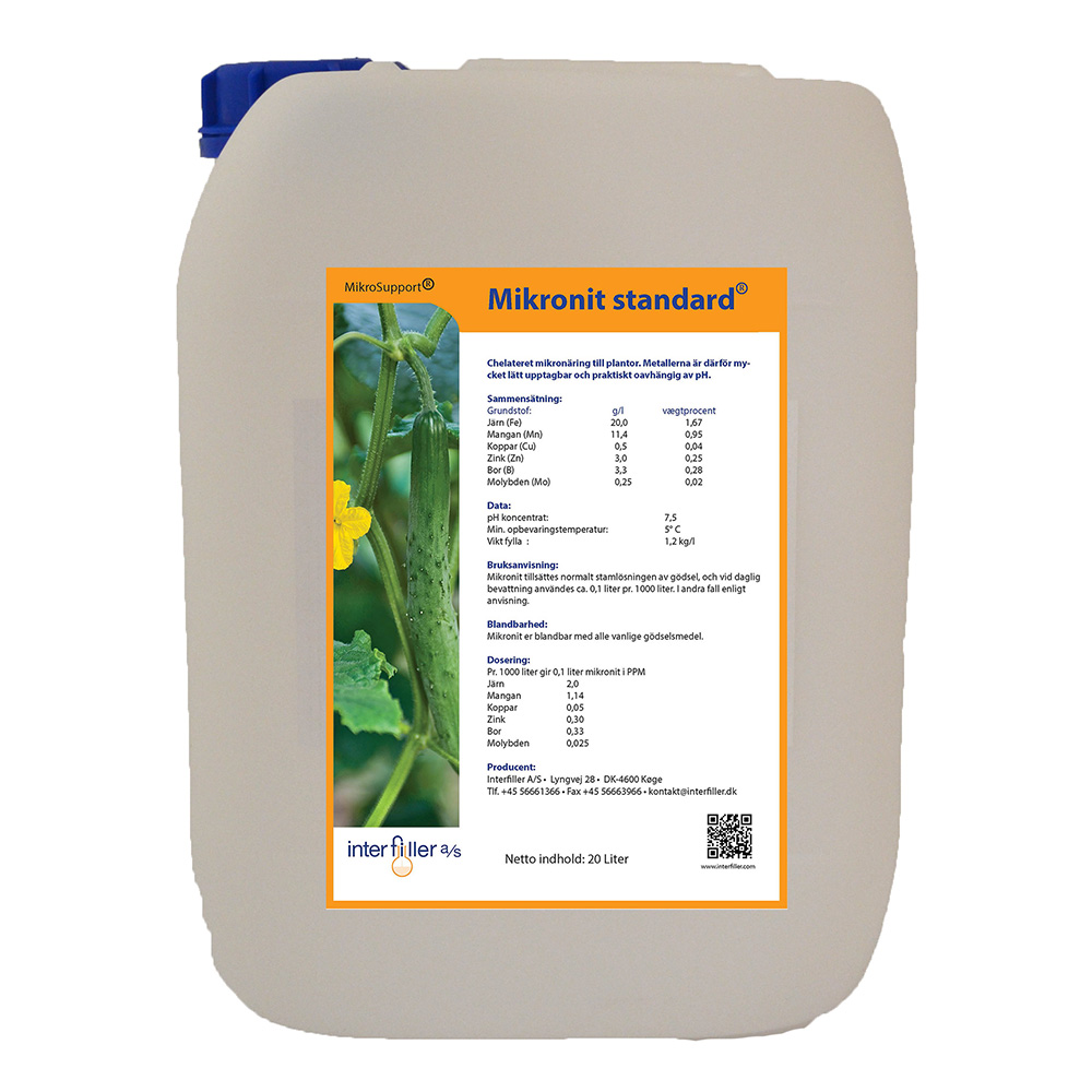 Mikronit standard 20 liter Mikronäring
