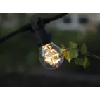 Connecta Ljusslinga E27 för 10 lamp, cc75cm svart