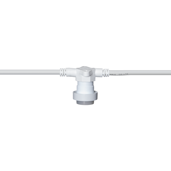 Connecta Ljusslinga E27 för 10 lampor 75cm cc, vit