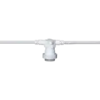 Connecta Ljusslinga E27 för 10 lampor 75cm cc, vit