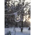 Connecta Ljusslinga E27 för 10 lampor 75cm cc, vit