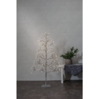 Dekorationsträd FLOWER TREE 200 LED, 120cm Silverfärgat