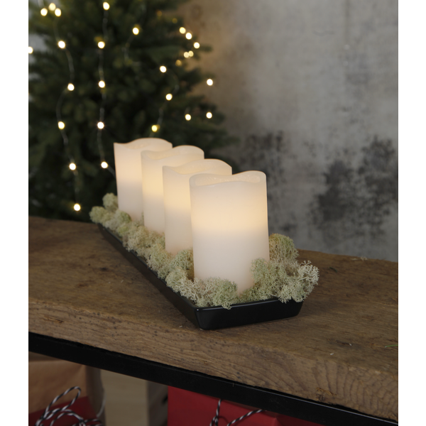 LED Blockljus 4-pack May