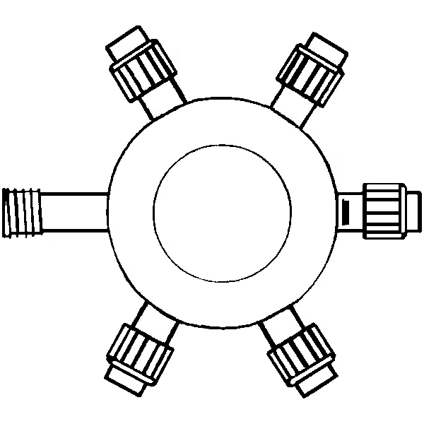 Förgrening system Expo/Connecta/Focus 5 utg