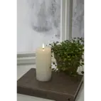 LED Blockljus Flamme Flow 17,5cm