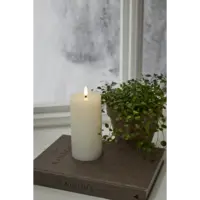 LED Blockljus Flamme Flow 17,5cm