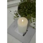 LED Blockljus Flamme Flow 17,5cm