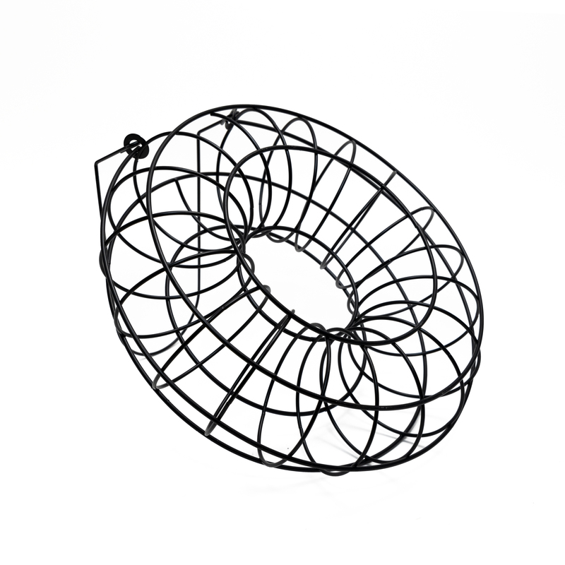 Fågelmatare talgboll Circle svart Ø24cm