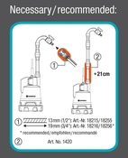 Gardena Pump vattentunna 18V (batteri+laddare)