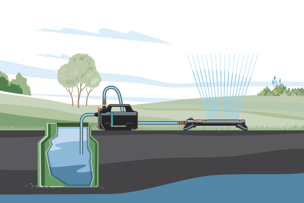 Gardena Trädgårdspump 4300 Silent