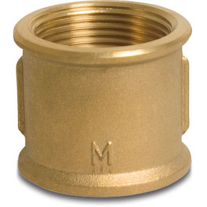 Muff MÄ 1/2 inv gänga 30 bar