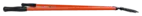 Bahco Grässax med plasthandtag