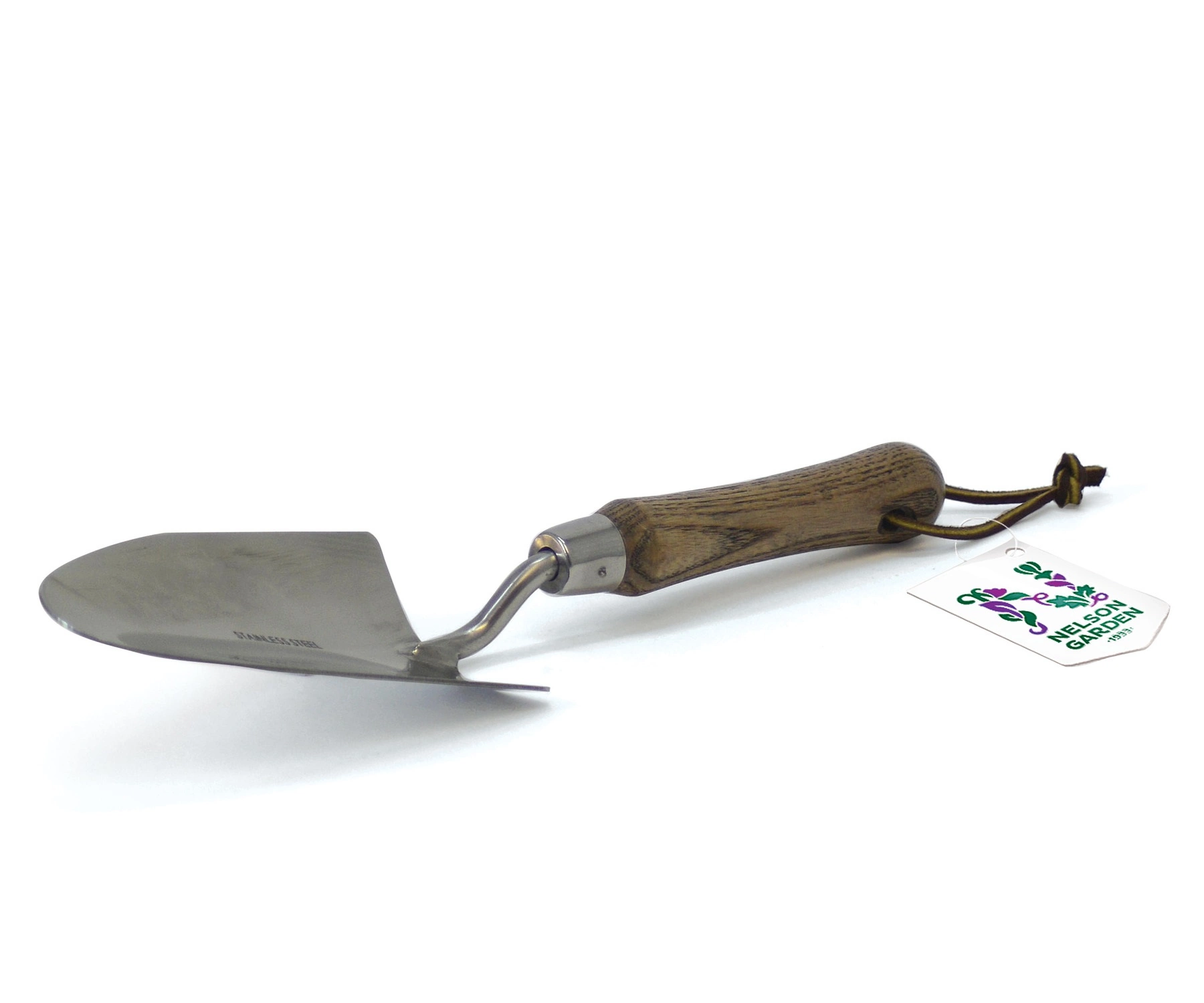 Planterspade bred rostfri/ask 33cm