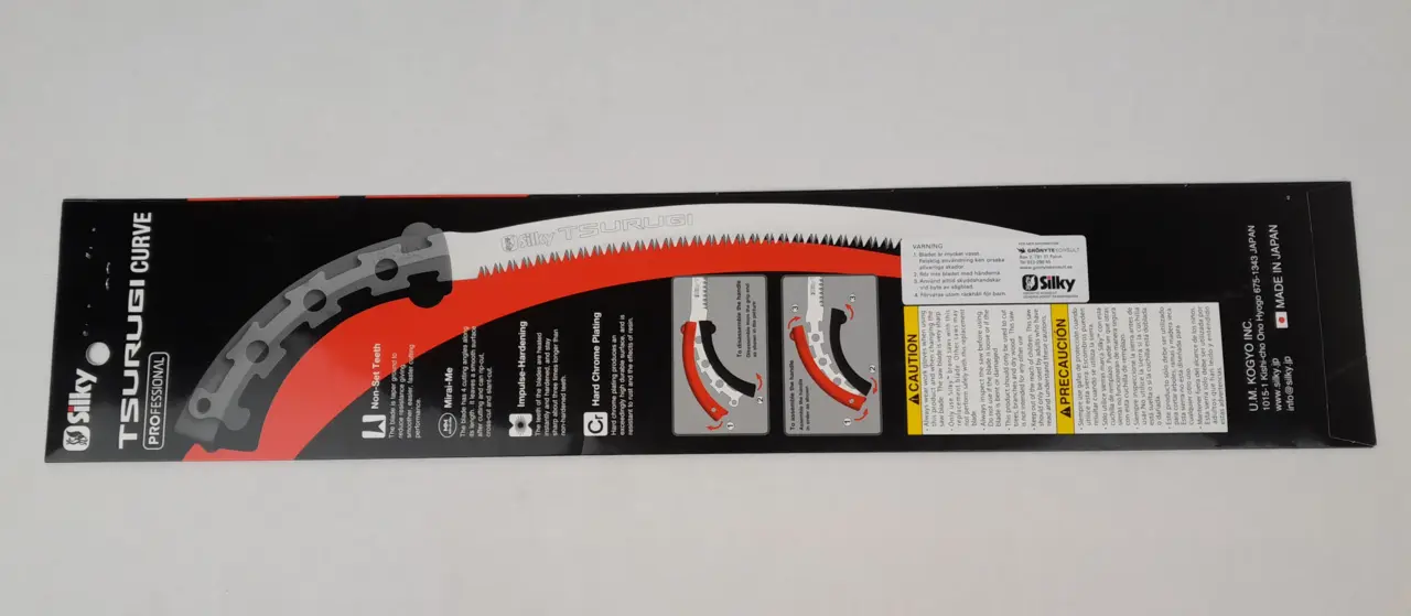 Reservblad till Tsurugi Curve 330 Large 7,5