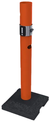 Isidor Trafikstolpe med fot