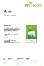 Gräsfrö Horto Master 15kg