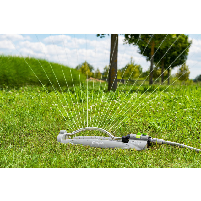 GEKA Rektangulär spridare, aluminium 399m2 vid 3bar