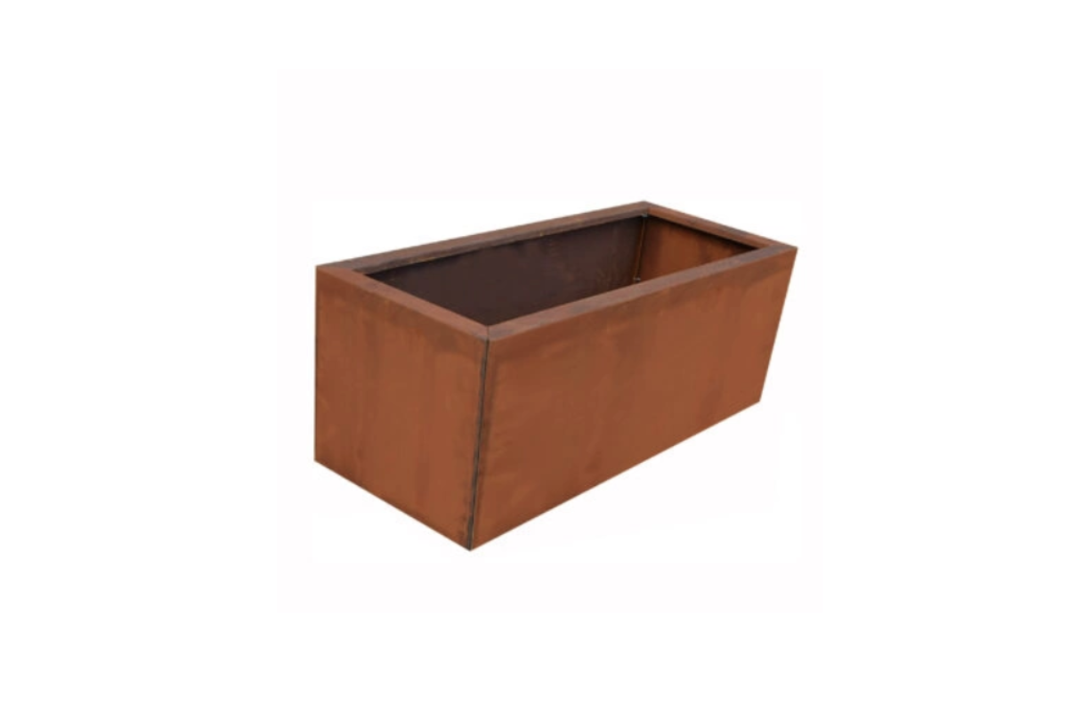 Monteringsbar Cortenkruka 120x40cm H50 cm