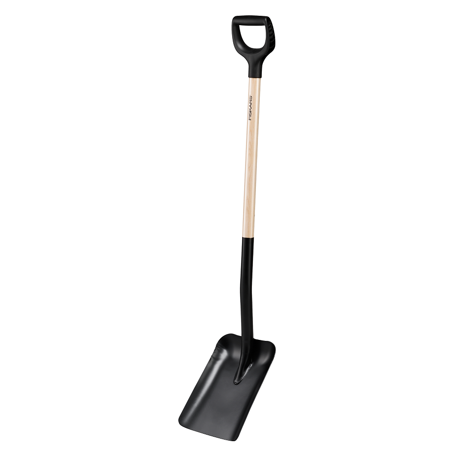 Fiskars Skyffel Solid™ D-handtag trä FSC