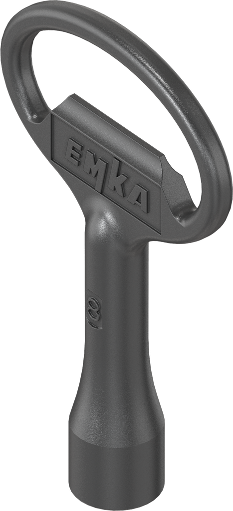 Emka nyckel triangel 8mm