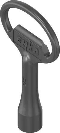Emka nyckel triangel 8mm