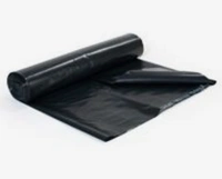 Sopsäck 125L plast svart 40 my (25 säck/rulle - 6r/kart)