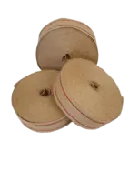 Sadelgjord jute 60mm, 25m (20) röd söm