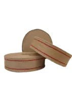 Sadelgjord jute 60mm, 25m (20) röd söm