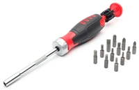 Bitsskruvmejsel LiftUp 12 st bits Spår SP/PH/TX/HEX