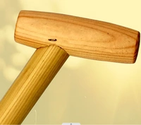 Träskaft m. vinkla krycka, Tapp lackad Ø26mm x150cm (i