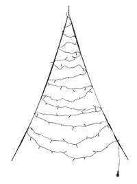 Fairybell ljus tårtbit 250LED varmvit till 10m