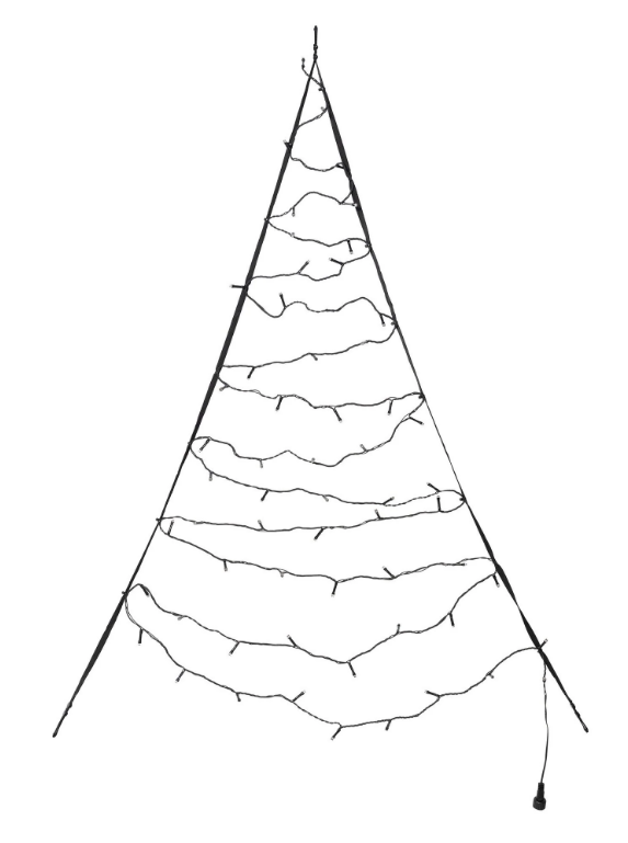 Fairybell ljus tårtbit 250LED varmvit till 10m