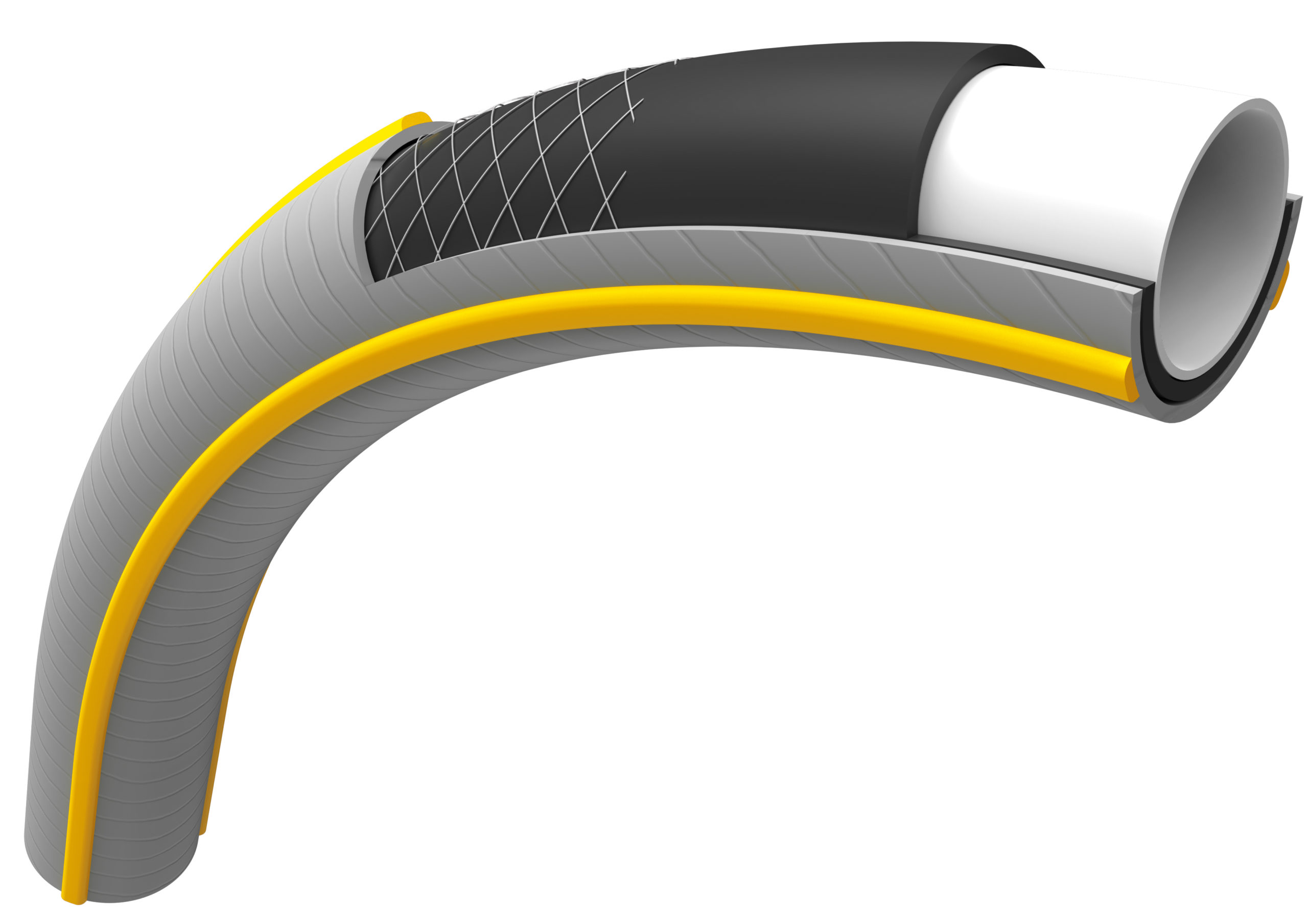 Slang Select grå/gul 19mm x 50m Ftalatfri