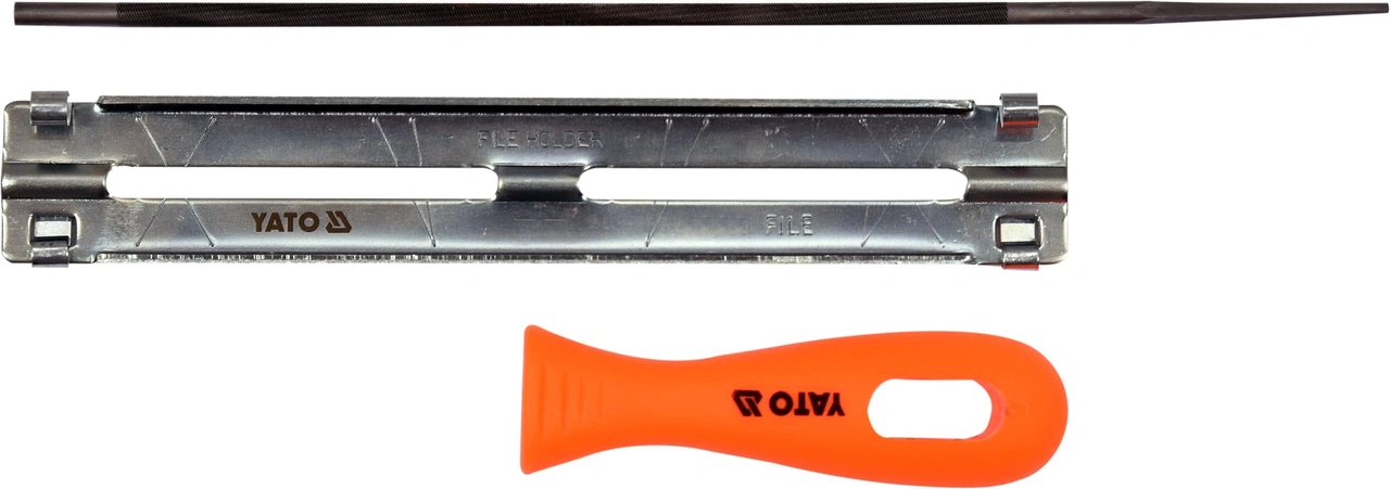 Filhållare kpl inkl rundfil 4,8mm