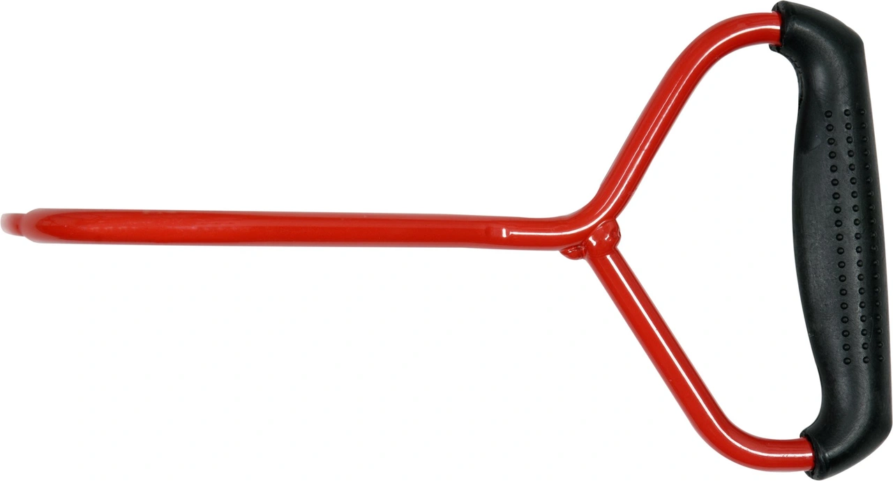 Lyftkrok röd med svart handtag 27cm