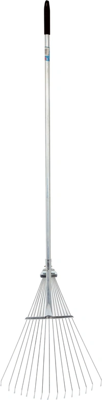 Räfsa i metall med justerbar bredd