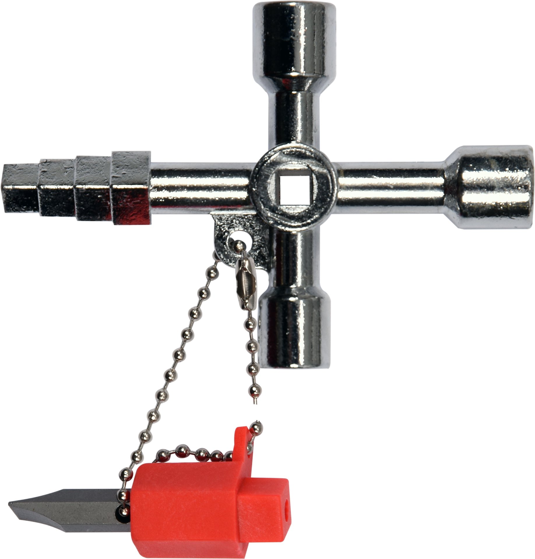 Vaktmästarnyckel 4 i 1