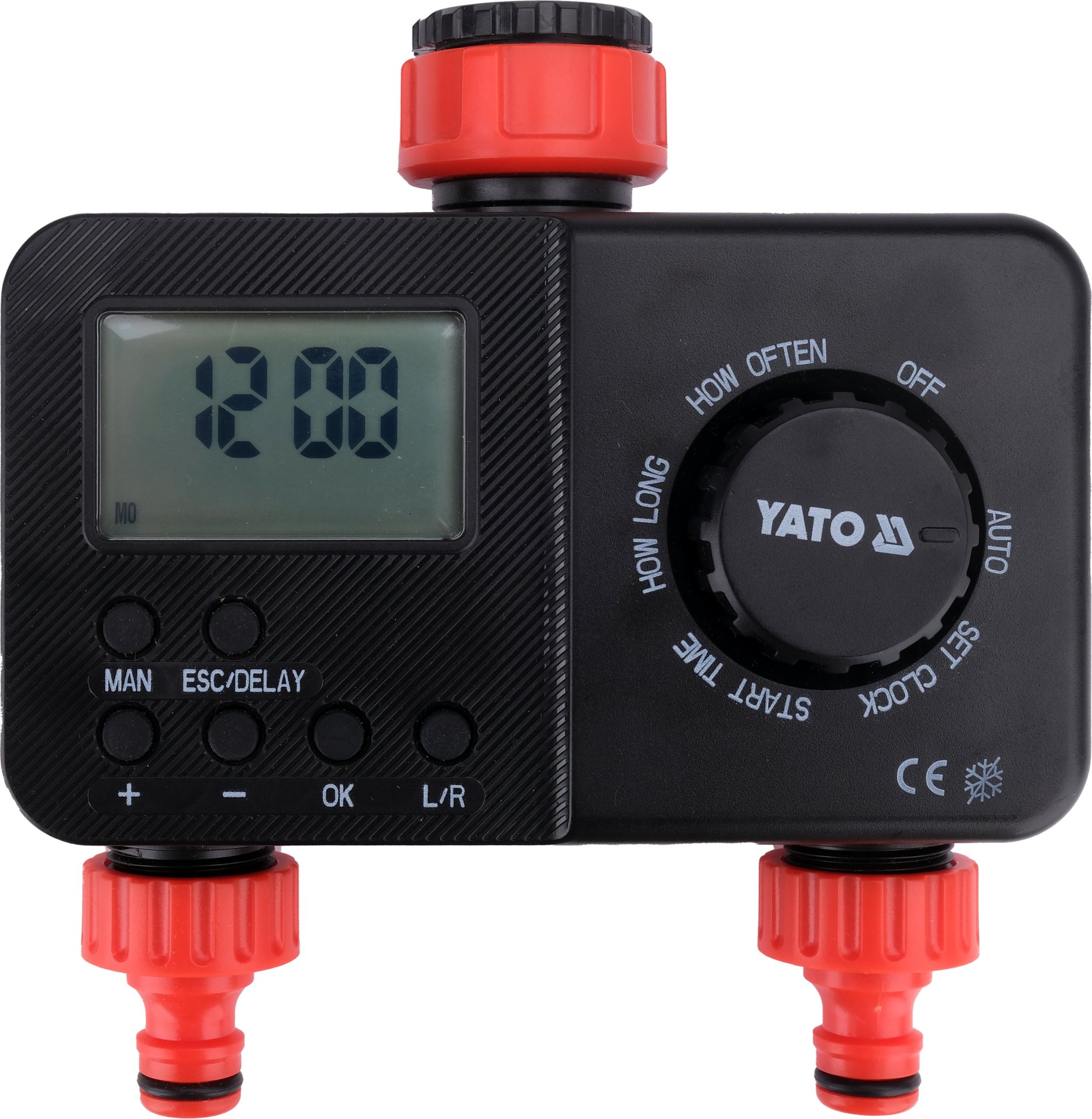 Bevattningstimer Tvåvägs digital kontroll