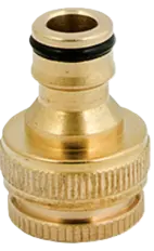 Krankoppl mässing inv R15 1/2