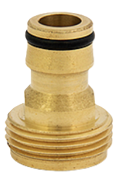 Krankoppl mässing utv R20 3/4